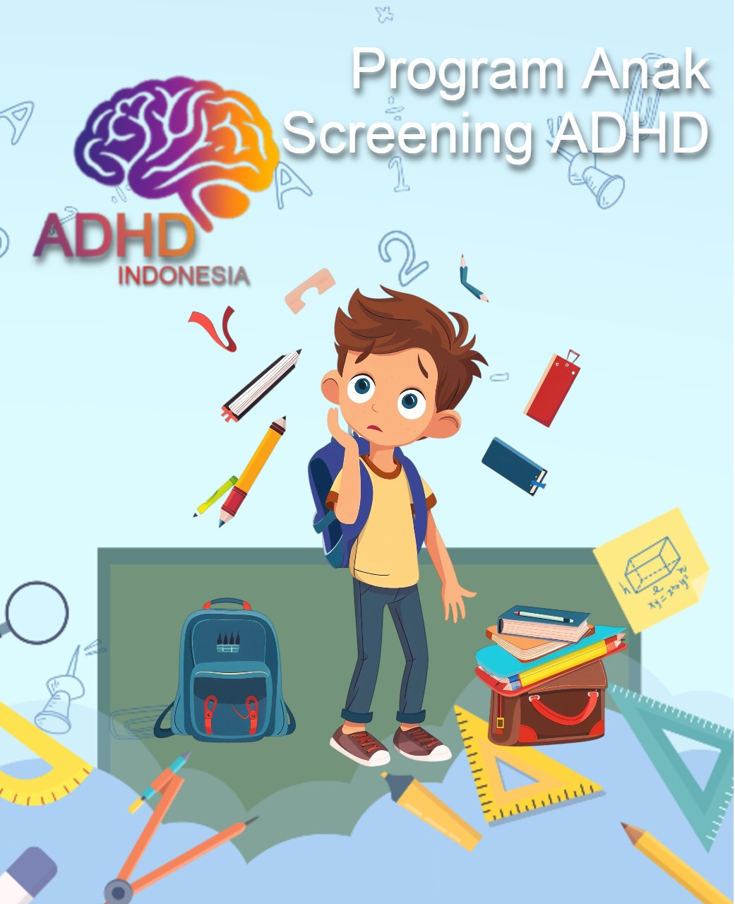 Program ADHD Indonesia Kabupaten Rokan Hilir Screening ADHD Non-Diagnostik
