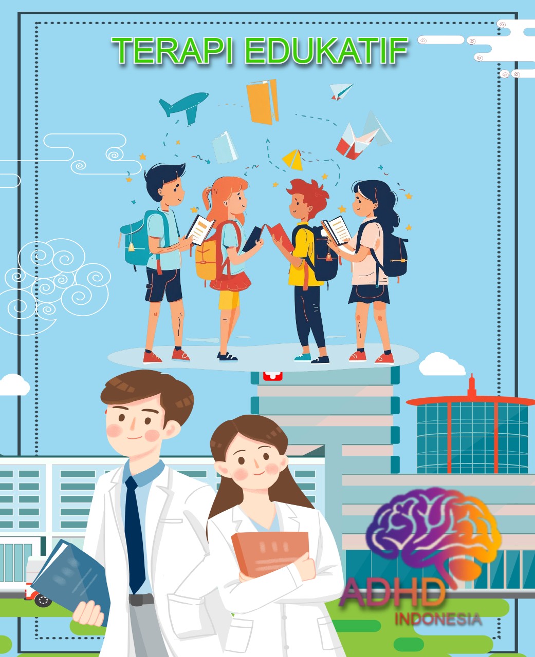 Mitra ADHD Indonesia Kabupaten Rokan Hilir untuk Terapi Edukatif Berbasis Pembelajaran untuk Anak ADHD