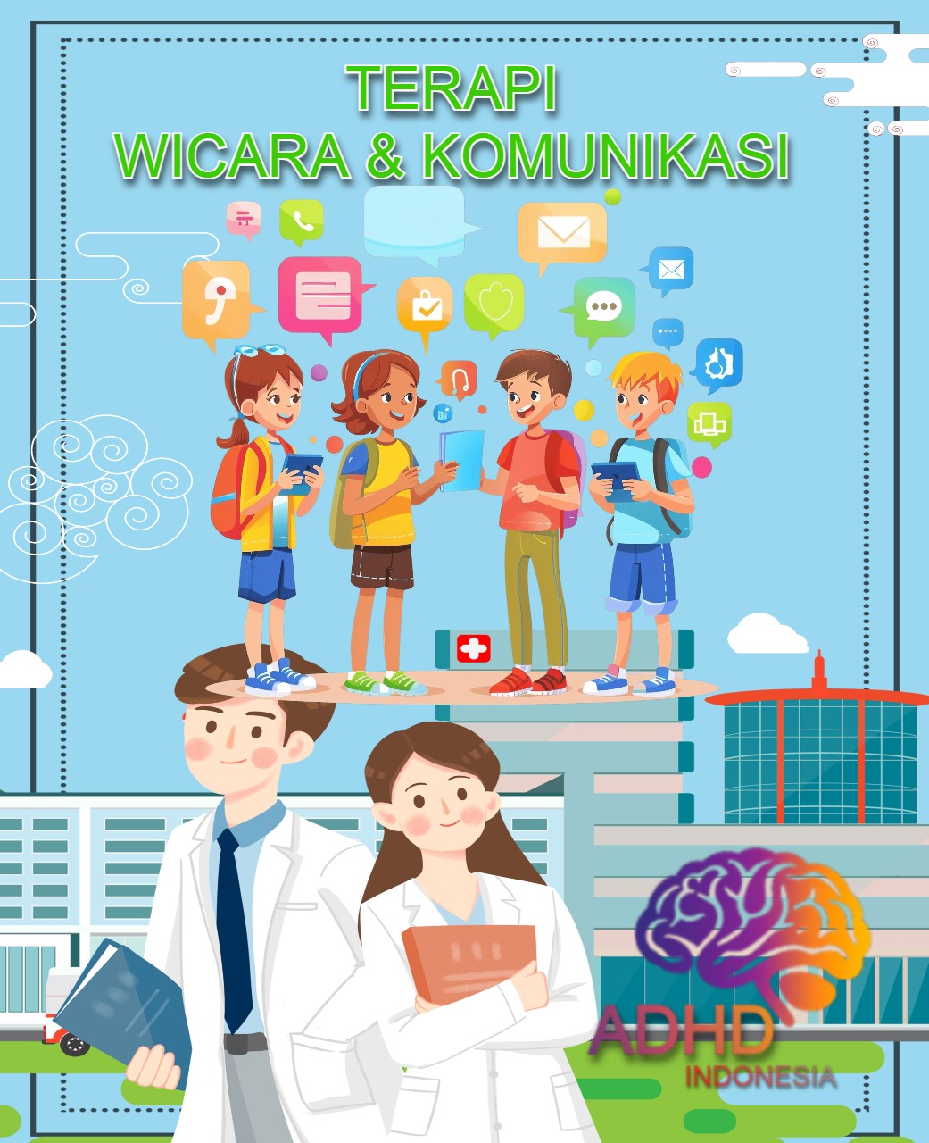 Mitra ADHD Indonesia Kabupaten Rokan Hilir untuk Terapi Wicara dan Komunikasi untuk Anak ADHD